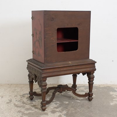 Lot 5 - Asian Style Cabinet on Stand