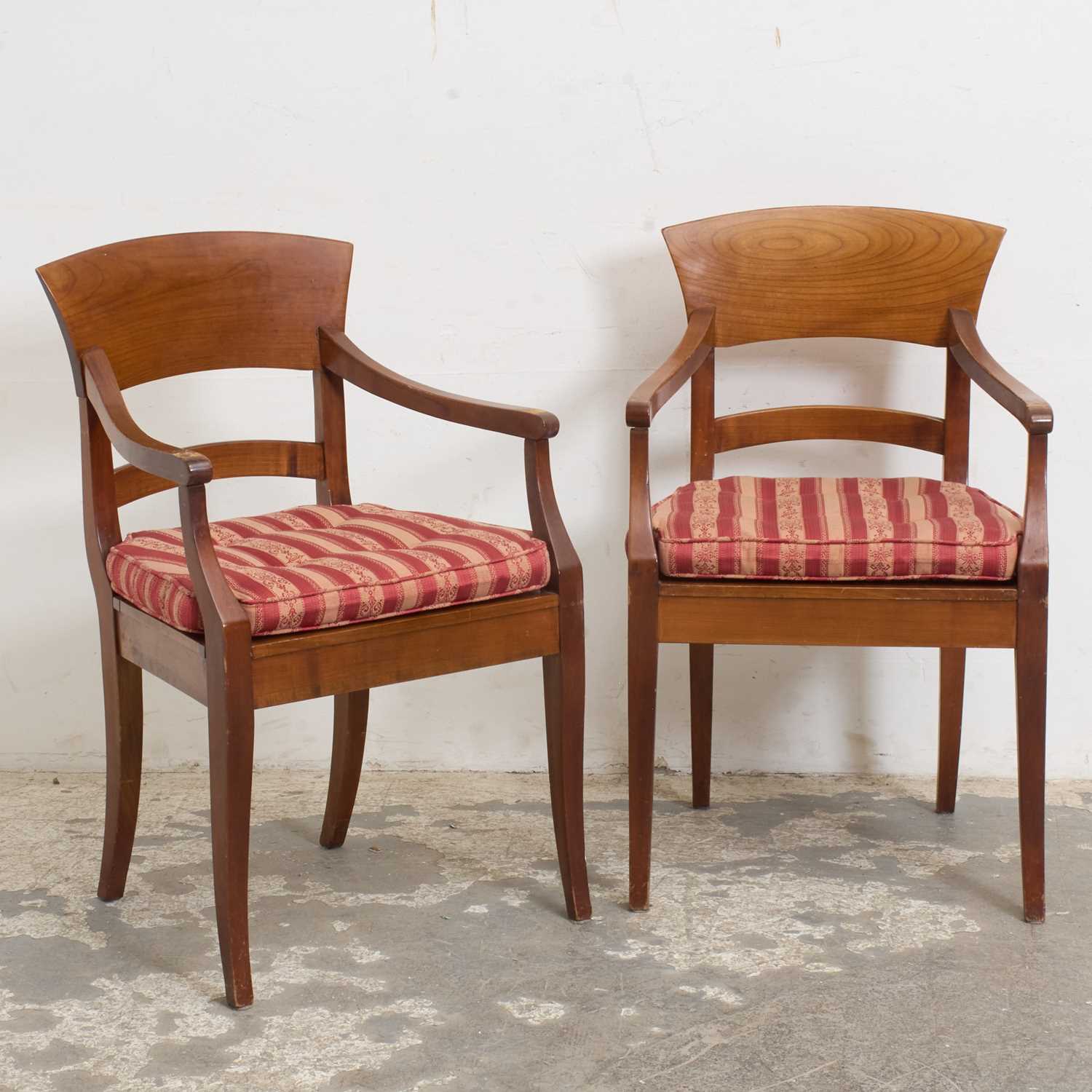 Lot 7 - Pair of Mahogany Side Chairs