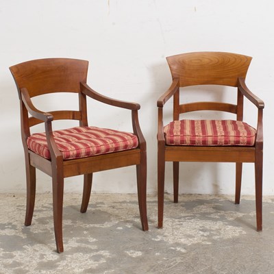 Lot 7 - Pair of Mahogany Side Chairs