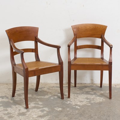 Lot 7 - Pair of Mahogany Side Chairs