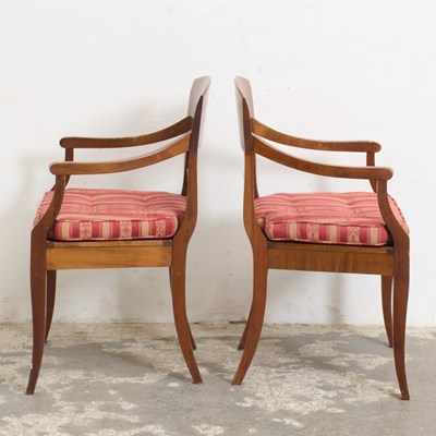 Lot 7 - Pair of Mahogany Side Chairs