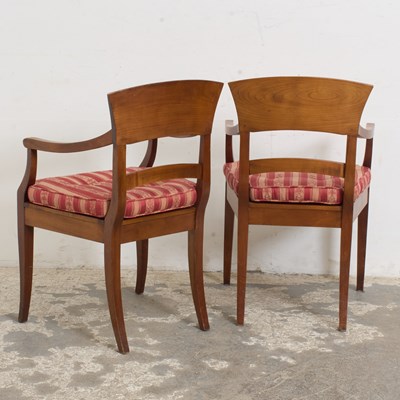 Lot 7 - Pair of Mahogany Side Chairs