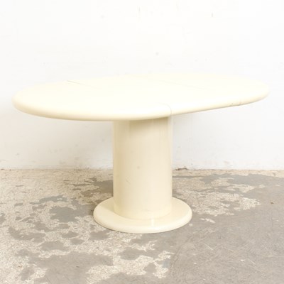 Lot 8 - Karl Springer Style Lacquer Dining Table