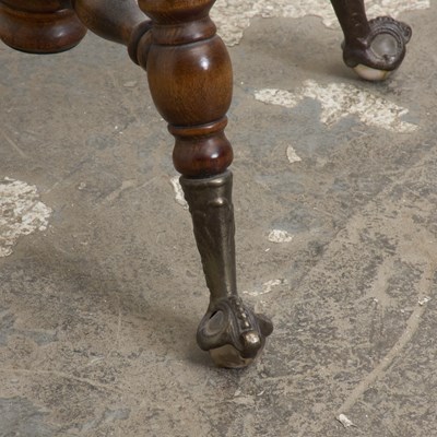 Lot 19 - Mahogany Stained Music Stool
