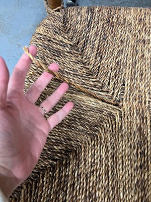 Lot 21 - Bamboo and Rattan Armchair