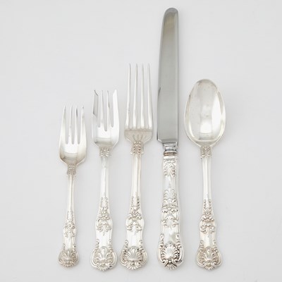 Lot Tiffany & Co. Sterling Silver “English King” Pattern Part Flatware Service