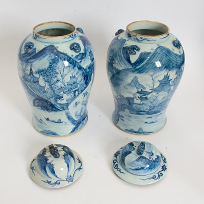 Lot 37 - Pair of Chinese Ginger Jars