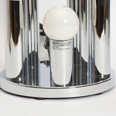 Lot 50 - Mid Century Modern Chrome Five-Light Lamp