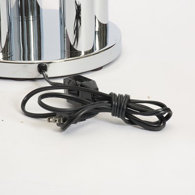 Lot 50 - Mid Century Modern Chrome Five-Light Lamp