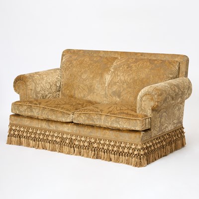Lot 79 - Two Seated Velvet Upholstered Love Seat
