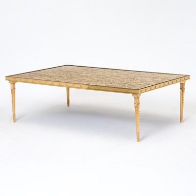 Lot 78 - Maison Jansen Style Gilt Bronze Low Table