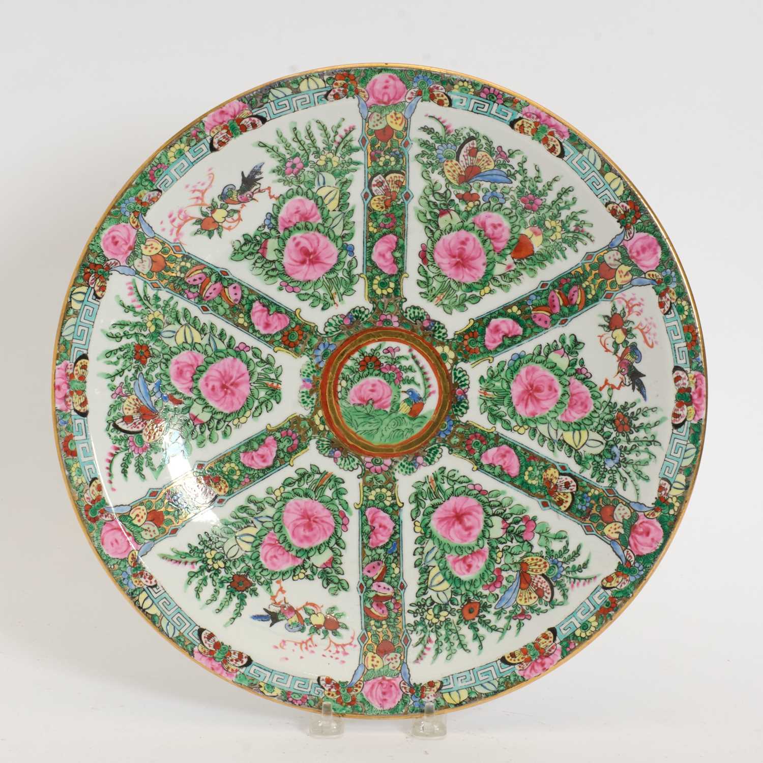 Lot 51 - Chinese Rose Medallion Charger