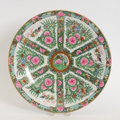 Lot 51 - Chinese Rose Medallion Charger
