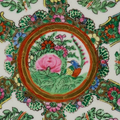 Lot 51 - Chinese Rose Medallion Charger