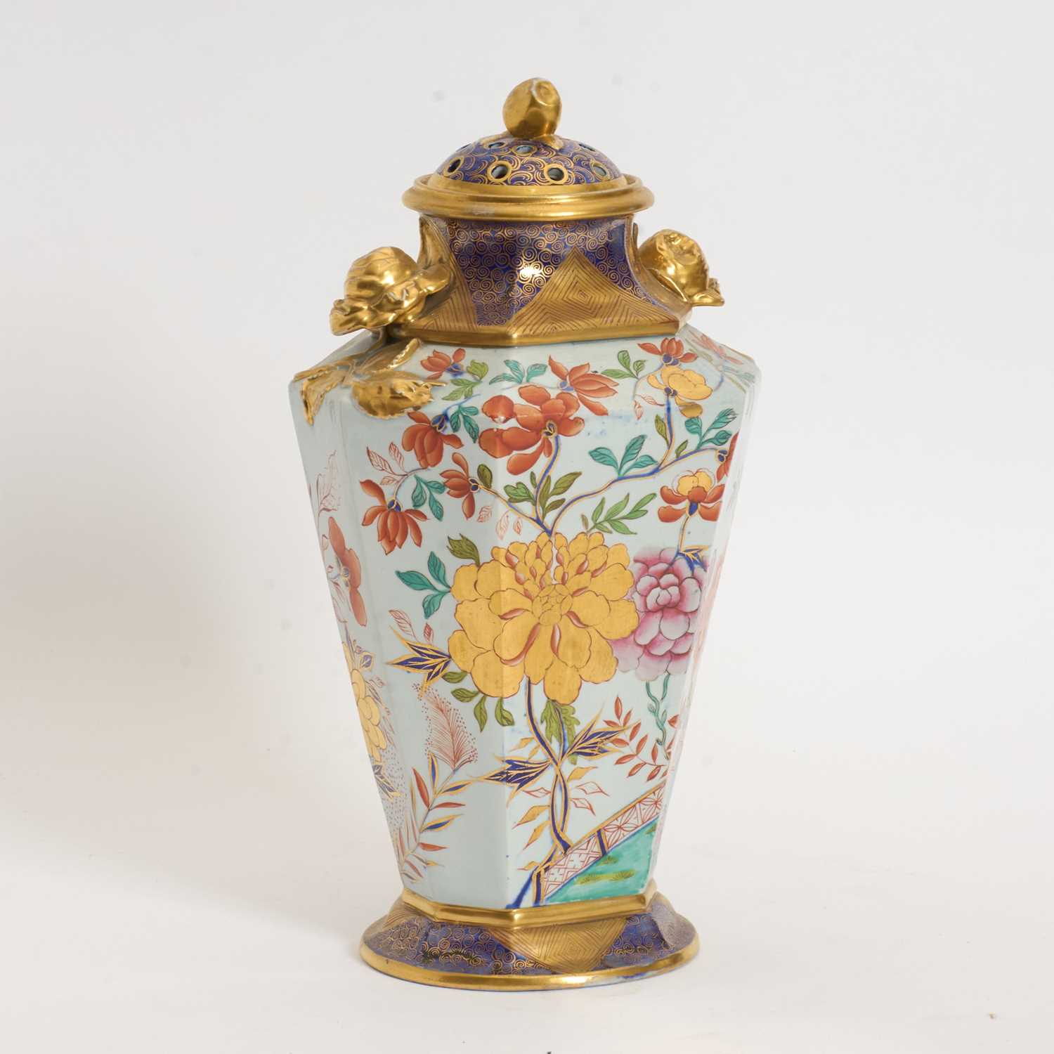 Lot 52 - English Ironstone Potpourri Vase