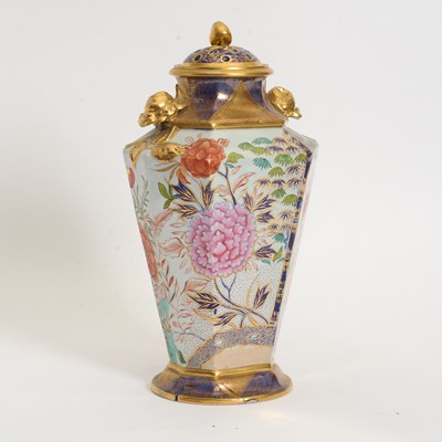 Lot 52 - English Ironstone Potpourri Vase
