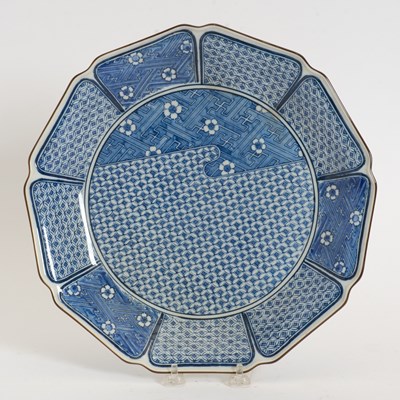 Lot 56 - Blue and White Chinese Dish