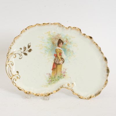 Lot 58 - Limoges Kidney Bean Shaped Tray