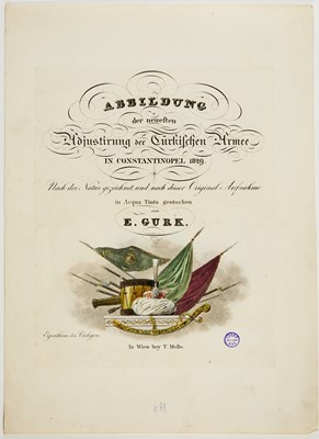 Lot 138 - A rare work on Turkish military costume