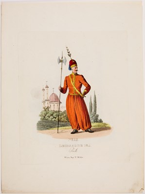 Lot 138 - A rare work on Turkish military costume