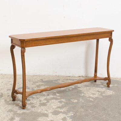 Lot 236 - French Walnut Console