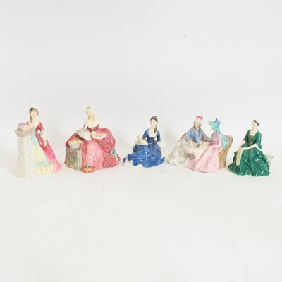Lot 158 - Group of Five Royal Doulton Figurines