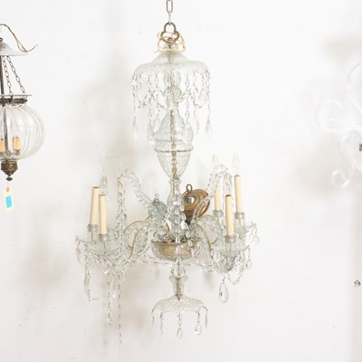 Lot 160 - George III Style Six-Light Chandelier
