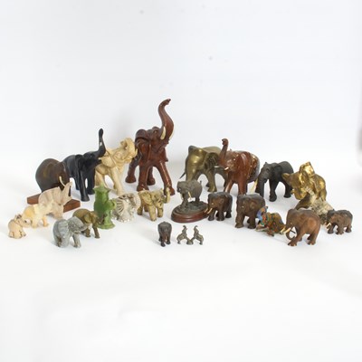 Lot 164 - Assorted Group of Elephants