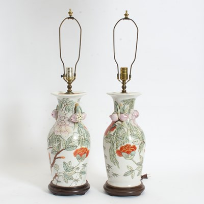 Lot 170 - Pair of Chinese Porcelain Vases