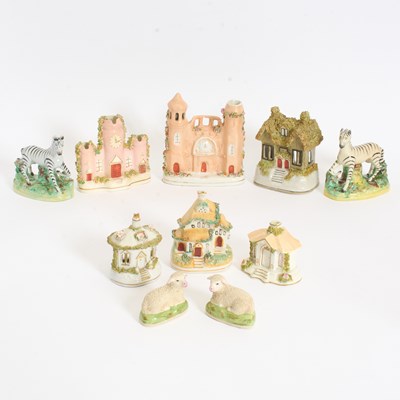 Lot 178 - Group of Ten Staffordshire Articles
