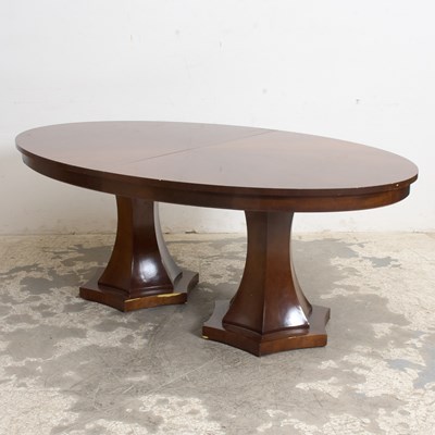 Lot 187 - Mahogany Oval Dining Table