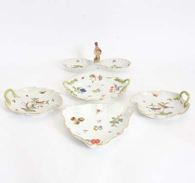 Lot 200 - Group of Five Herend Table Articles