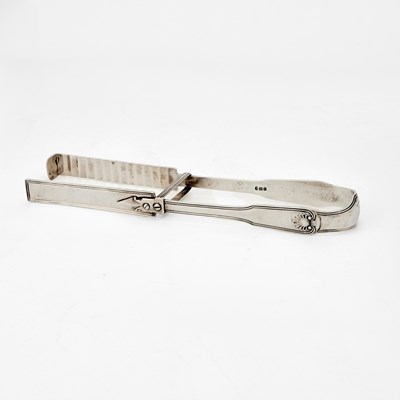 Lot 98 - George III Sterling Silver Asparagus Tongs