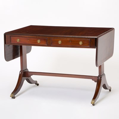 Lot 108 - Regency Mahogany Sofa Table