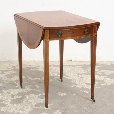 Lot 128 - George III Style Mahogany Pembroke Table