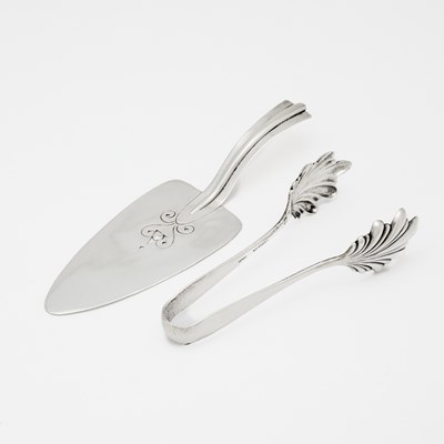 Lot 93 - Mexican Hector Aguilar Sterling Silver Cake Server