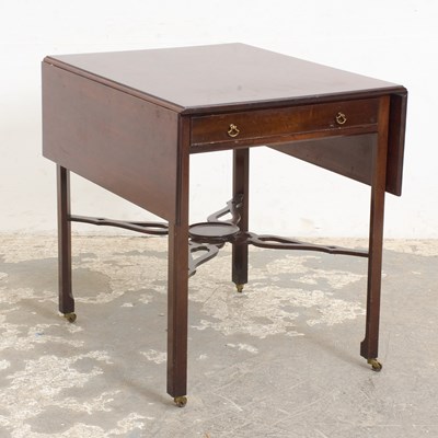 Lot 244 - George III Style Mahogany Pembroke Table