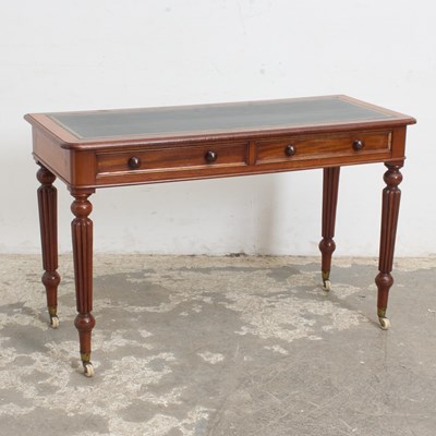 Lot 246 - William IV Two Drawer Writing Table