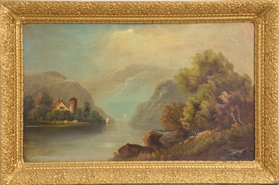 Lot 248 - Lake Scene
