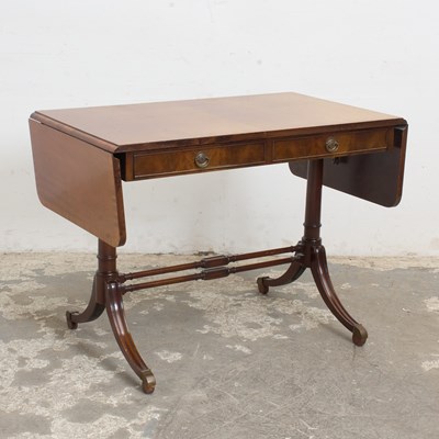 Lot 251 - Regency Style Mahogany Sofa Table