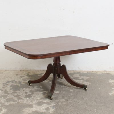 Lot 254 - Late Georgian Mahogany Breakfast Table