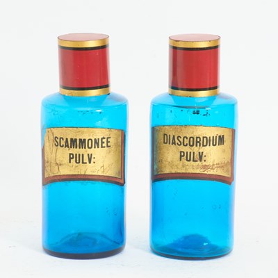Lot 278 - Pair of French Apothecary Jars