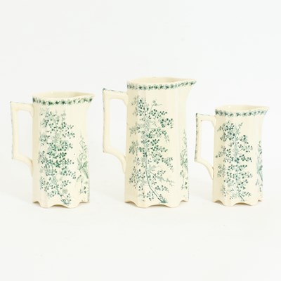 Lot 296 - Group of Three Ceramic Pitchers