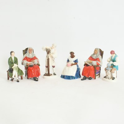 Lot 286 - Group of Royal Doulton Figurines