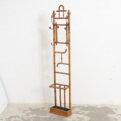 Lot 113 - Victorian Faux Bamboo Umbrella Stand