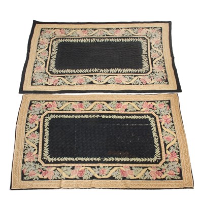 Lot 285 - Pair of Ralph Lauren Chain-Stitch Rugs