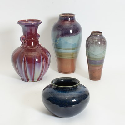 Lot 364 - Group of Four Studio Pottery Vases