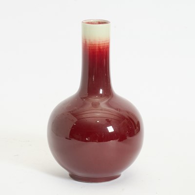 Lot 365 - Chinese Oxblood Vase