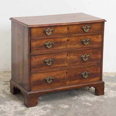 Lot 339 - George III Inlaid Mahogany Chest of Drawers