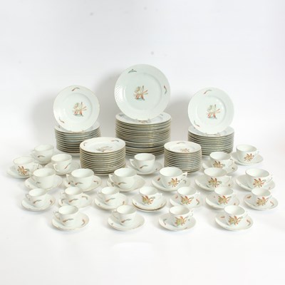 Lot 376 - Danish Porcelain Dinner Service